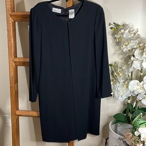 Liz Claiborne Black Long Sleeve Dress